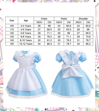 ChouGlow Rochie Alice in Tara Minunilor, set costum
