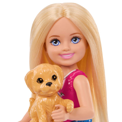 Barbie Chelsea Aventură în Natură Set de Joacă, 5+ accesorii