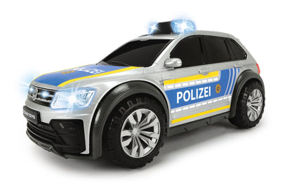 Dickie Toys VW Tiguan R-Line Mașinuță Poliție SUV cu lumină și sunet 25 cm de la 3 ani