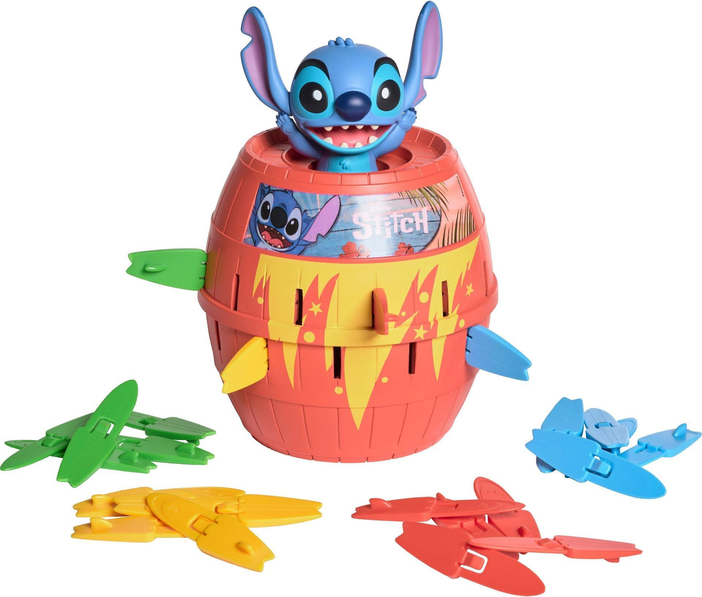 TOMY Disney Pop Up Stitch Joc de societate, 4+ ani
