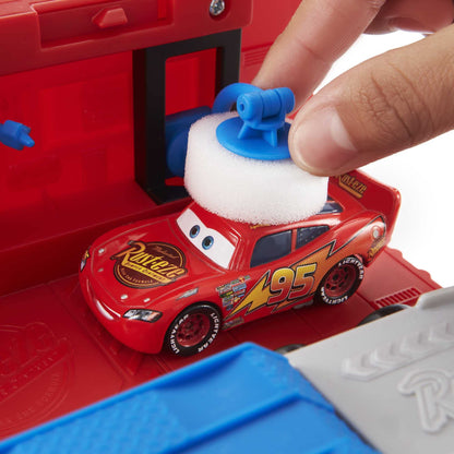 Mattel Cars Mack Camion 2-in-1 si statie tuning, 4+ ani