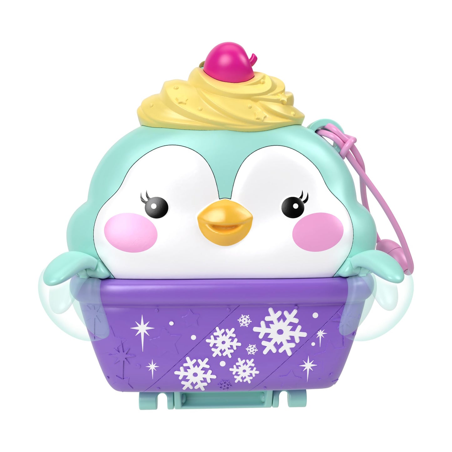 Polly Pocket Cutie Pinguin Iarnă Set Joacă, 4+ ani