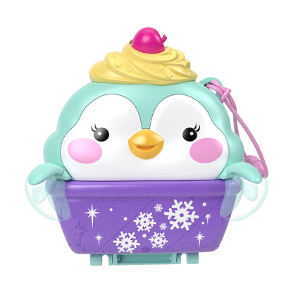 Polly Pocket Cutie Pinguin Iarnă Set Joacă, 4+ ani