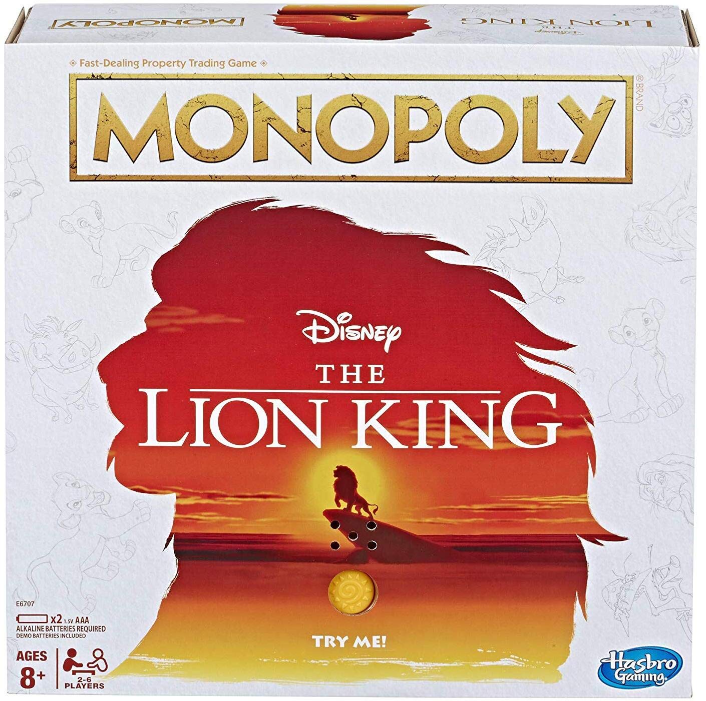 Hasbro Gaming – Monopoly Regele Leu (Disney)