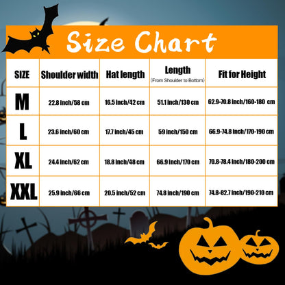 Hillylolly Pelerina vampir cu gluga, Halloween
