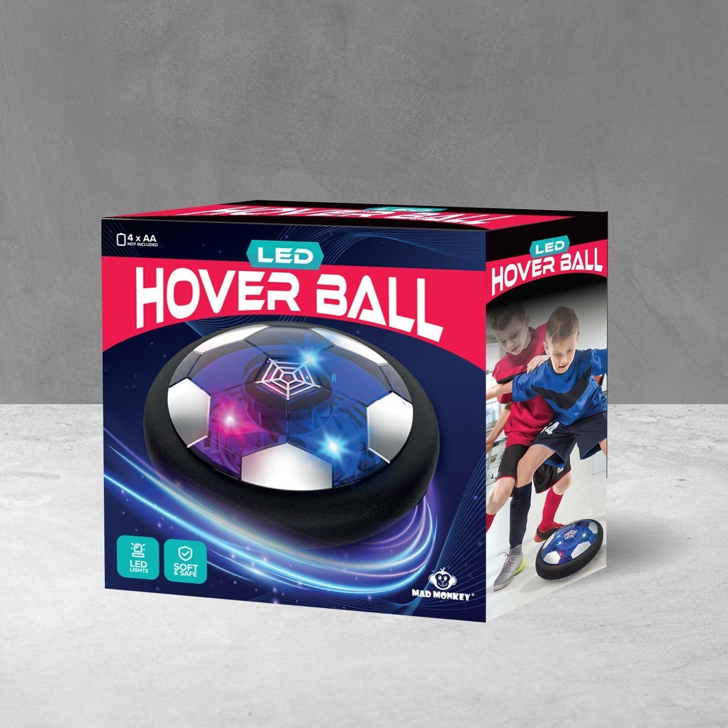 Minge de fotbal cu led rotativa Mad Monkey
