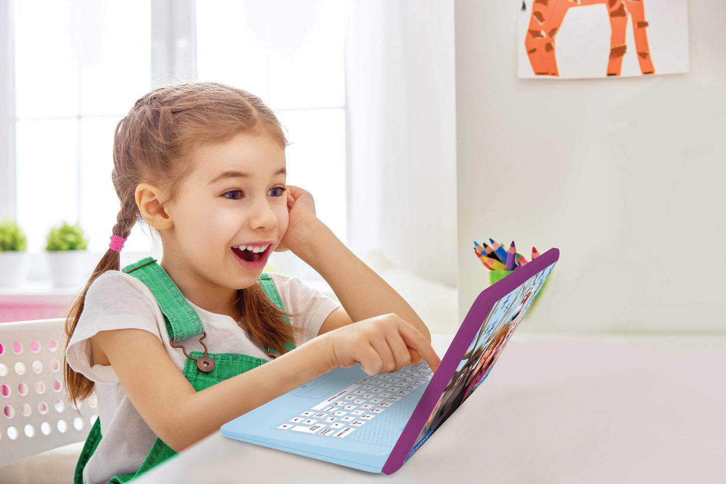 Lexibook Laptop Disney Frozen, 124 activități FR/EN