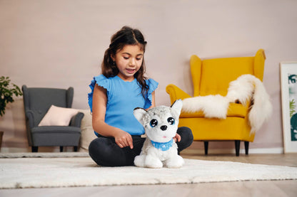 Simba ChiChi Love Husky interactiv 30 cm, 3+ ani