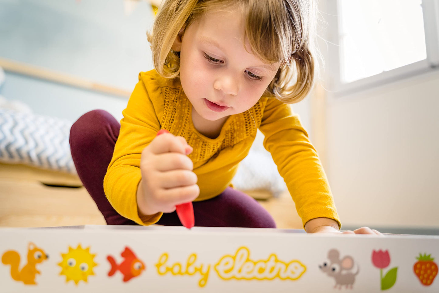 Nathan Baby Electro Imagier Forme si Culori, stilou, 2+ ani