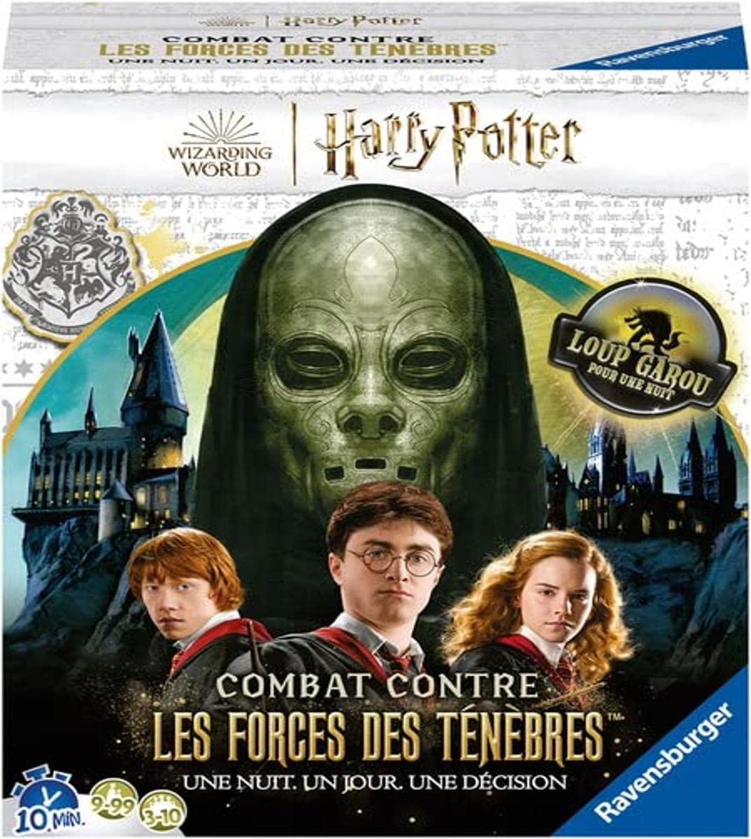 Ravensburger Harry Potter Death Eaters Joc de societate cu roluri ascunse 3-10 jucători de la 9 ani (multilingv, franceză inclusă)