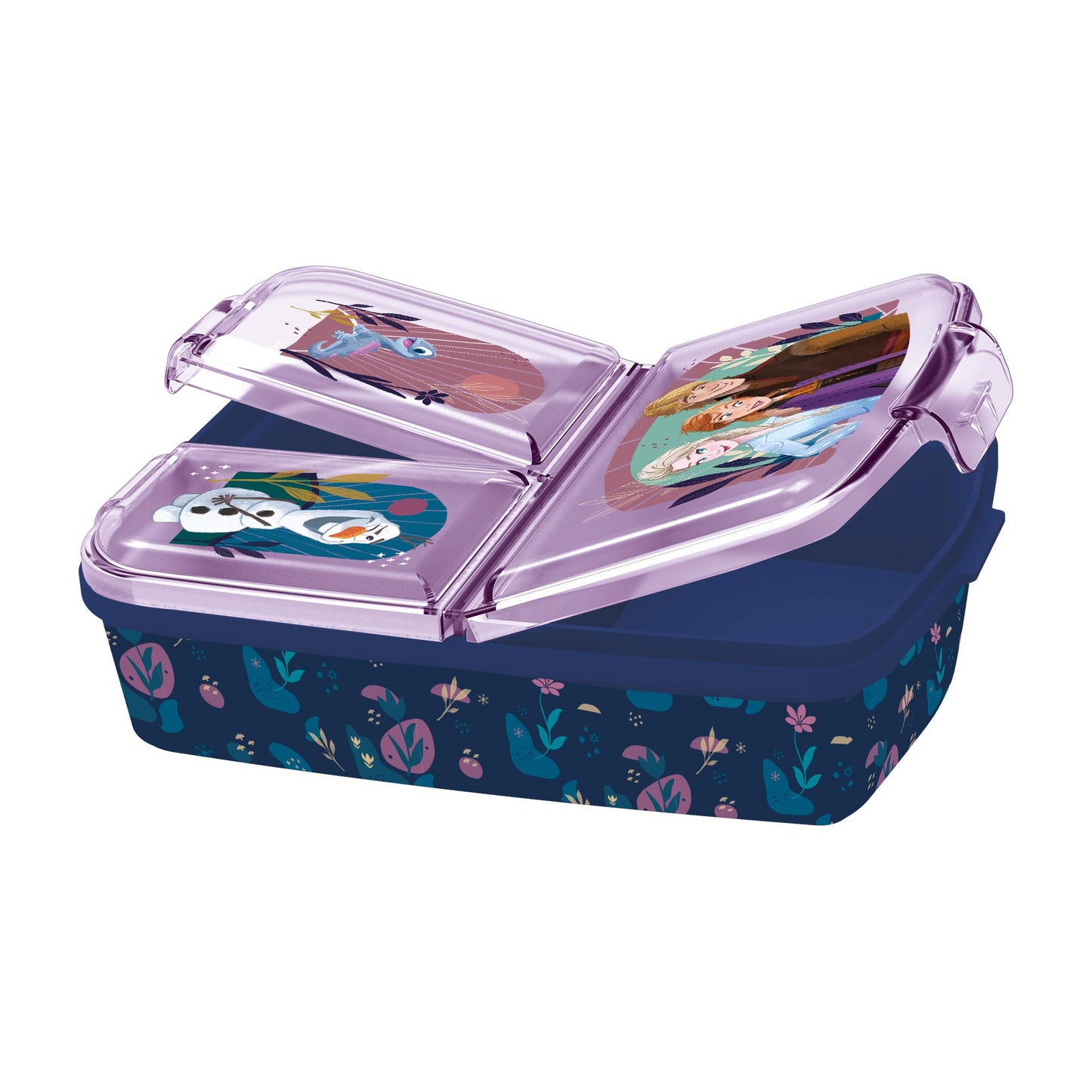 Frozen Cutie pentru sandvișuri compartimentat în trei