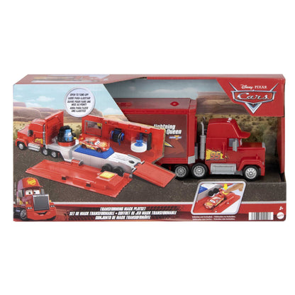 Mattel Cars Mack Camion 2-in-1 si statie tuning, 4+ ani