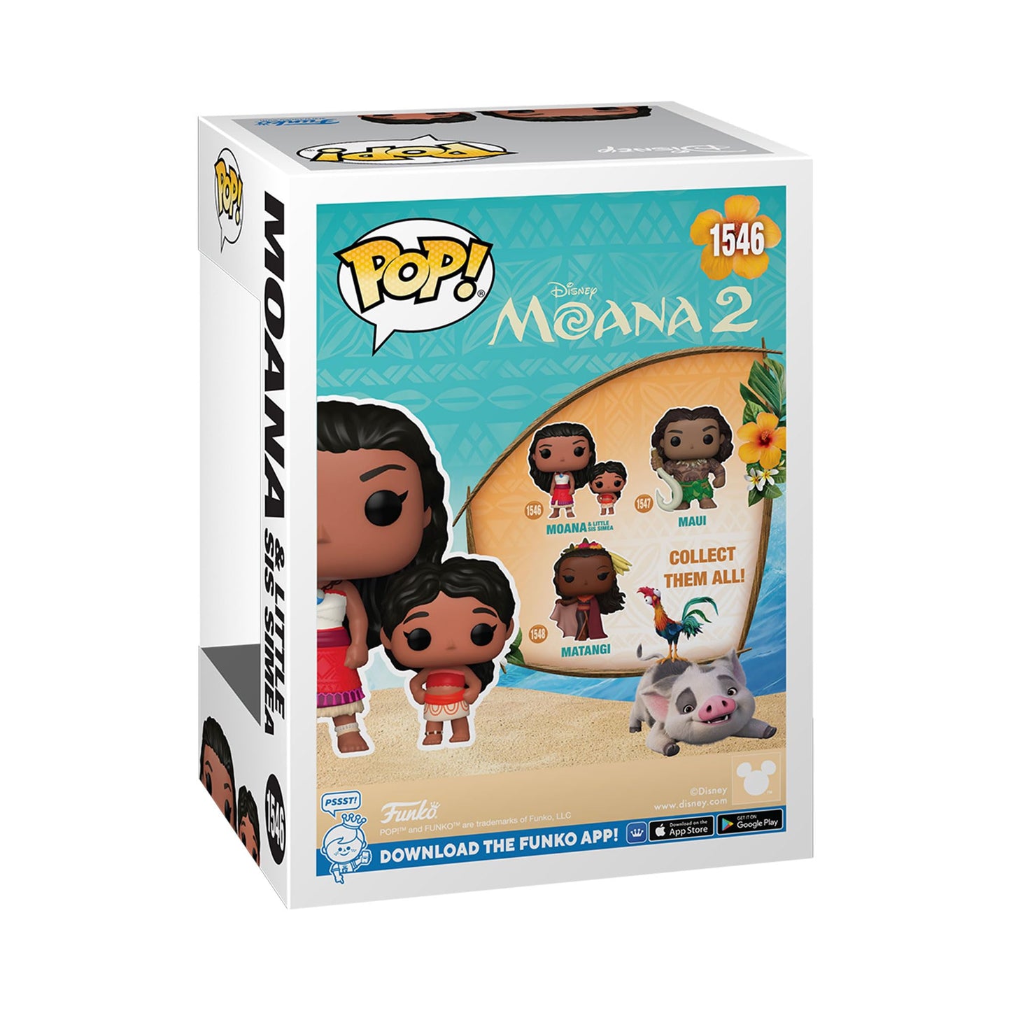 Funko Pop! Moana 2 - Moana & Simea, figurină vinil
