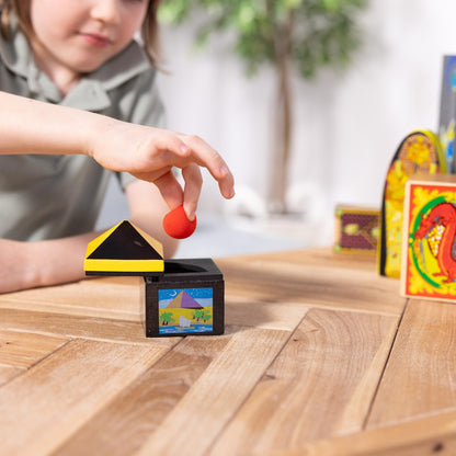 Melissa & Doug Set de magie Deluxe, 52 piese, 8+ ani