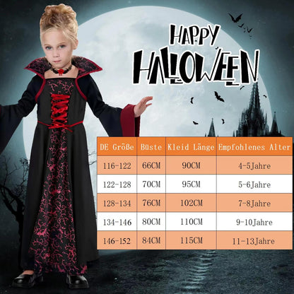 YADODO Costum Vampir Halloween pentru fete