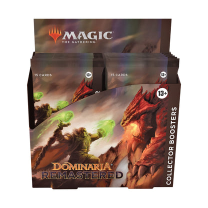 Cutie Collector Booster Magic: The Gathering Dominaria Remastered, 12 Pachete (Versiune Engleză)