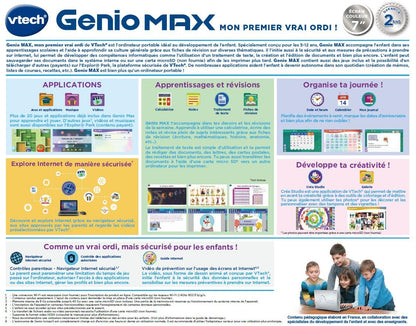 VTech Genio Max 553405, gri