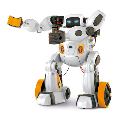 Clementoni Robotics Airo Robot AI de asamblat, 6 motoare, 9+