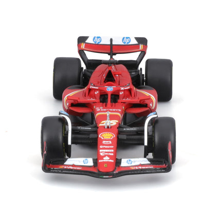 Bburago Ferrari SF-24 Mașinuță model realist 1:43 Charles Leclerc 3+ ani