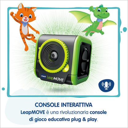 VTech LeapMove Consolă Interactivă, 25 jocuri (italiană)