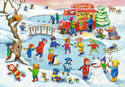 Ravensburger 05057 Set de puzzle pentru copii 2x24 piese de la 4 ani