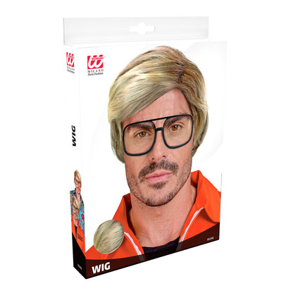 Widmann Milano Perucă blondă scurtă Halloween/carnaval