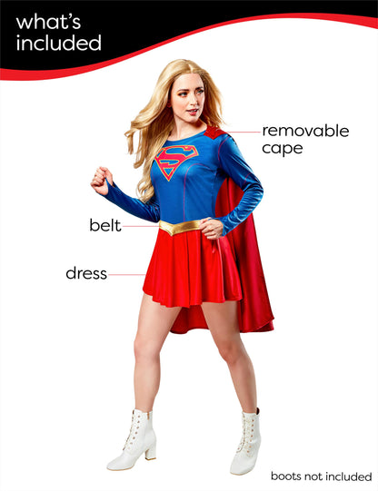 Rubie's Costum Supergirl adulți, mărimea S