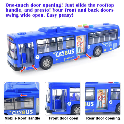 Cemirk Autobuz jucarie cu lumini si sunete