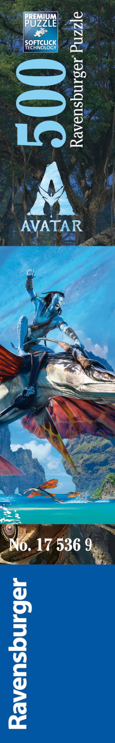 Ravensburger - Puzzle Avatar 2, 500 Piese, Puzzle pentru Adulți