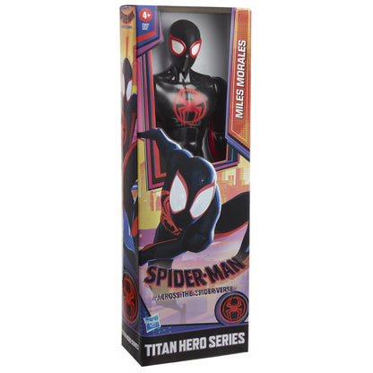 Figură Spider-Man Marvel Miles Morales, 30 cm, Across The Verse, pentru copii de la 4 ani