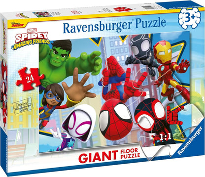 Puzzle 2D Spiderman Ravensburger 3182, Multicolor