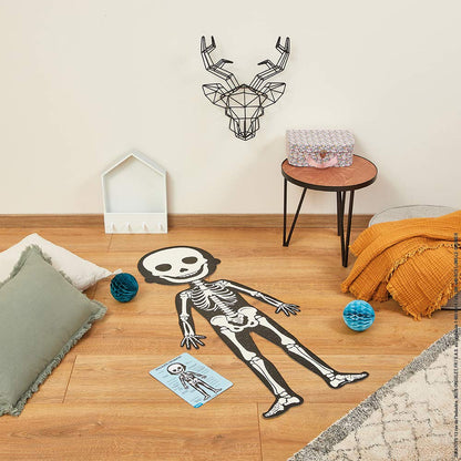 Janod J02681 Puzzle Corpul Uman, 4 buc, 5+ ani