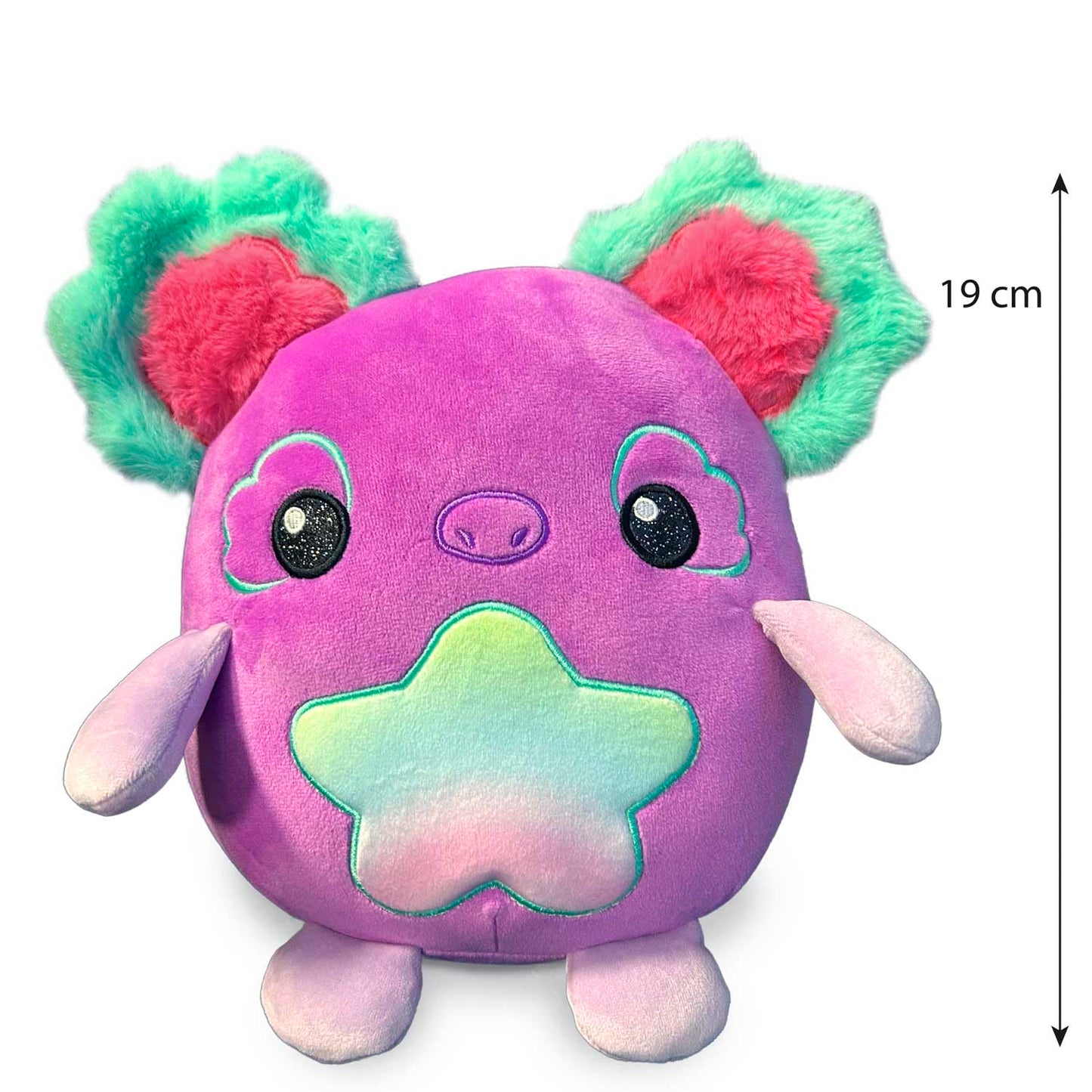 SquishPets Medium Păpușă de pluș Claudi din pluș noros 19 cm pentru îmbrățișat și jucat