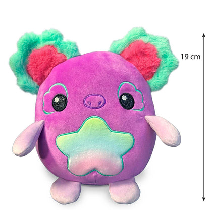 SquishPets Medium Păpușă de pluș Claudi din pluș noros 19 cm pentru îmbrățișat și jucat