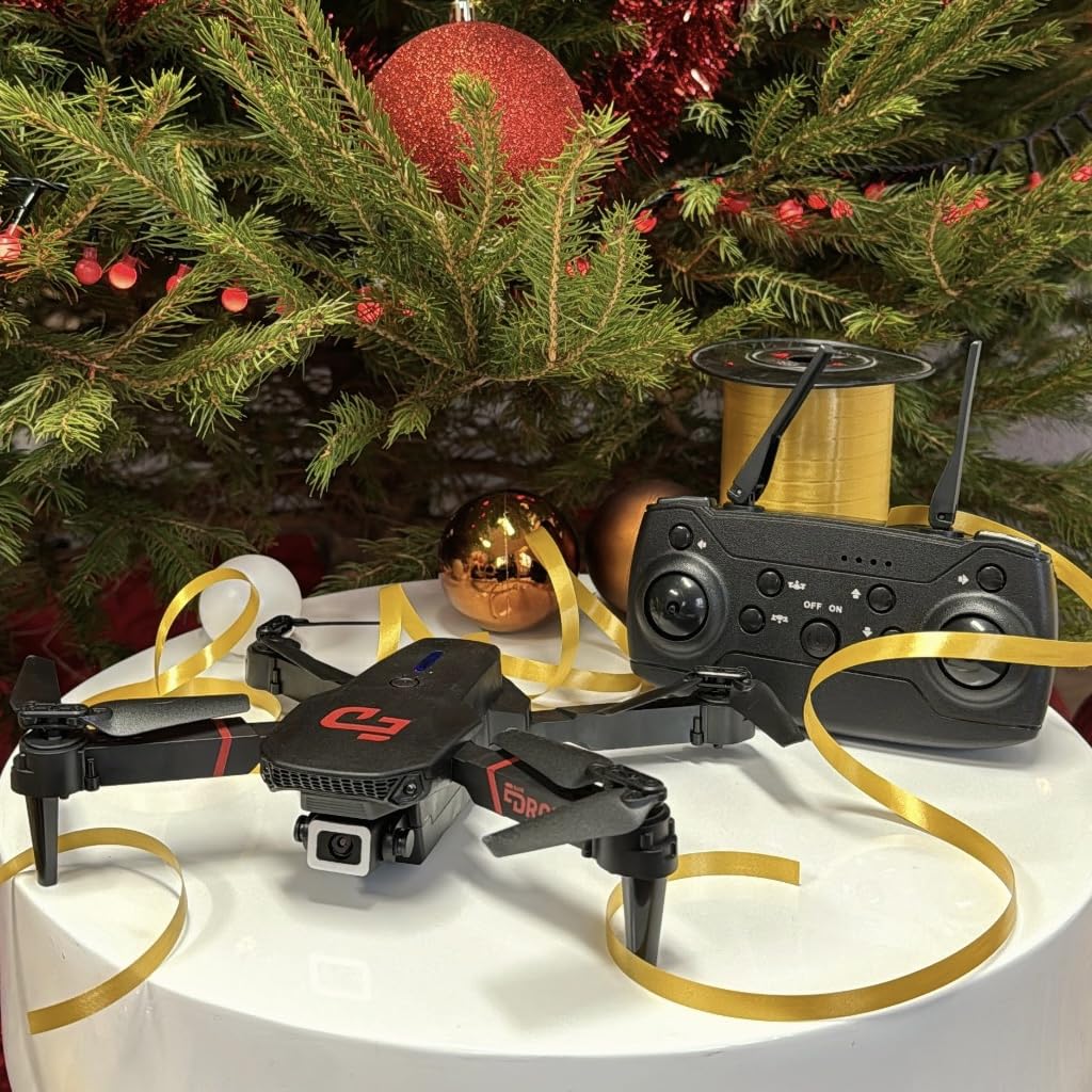 TURBO CHALLENGE Elite MKX Dronă cu 2 baterii reîncărcabile 8+ ani (negru)
