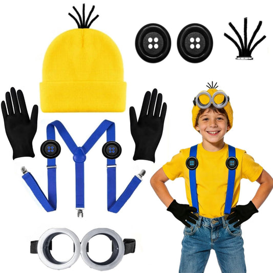 Humairc Costum carnaval set accesorii cosplay, albastru