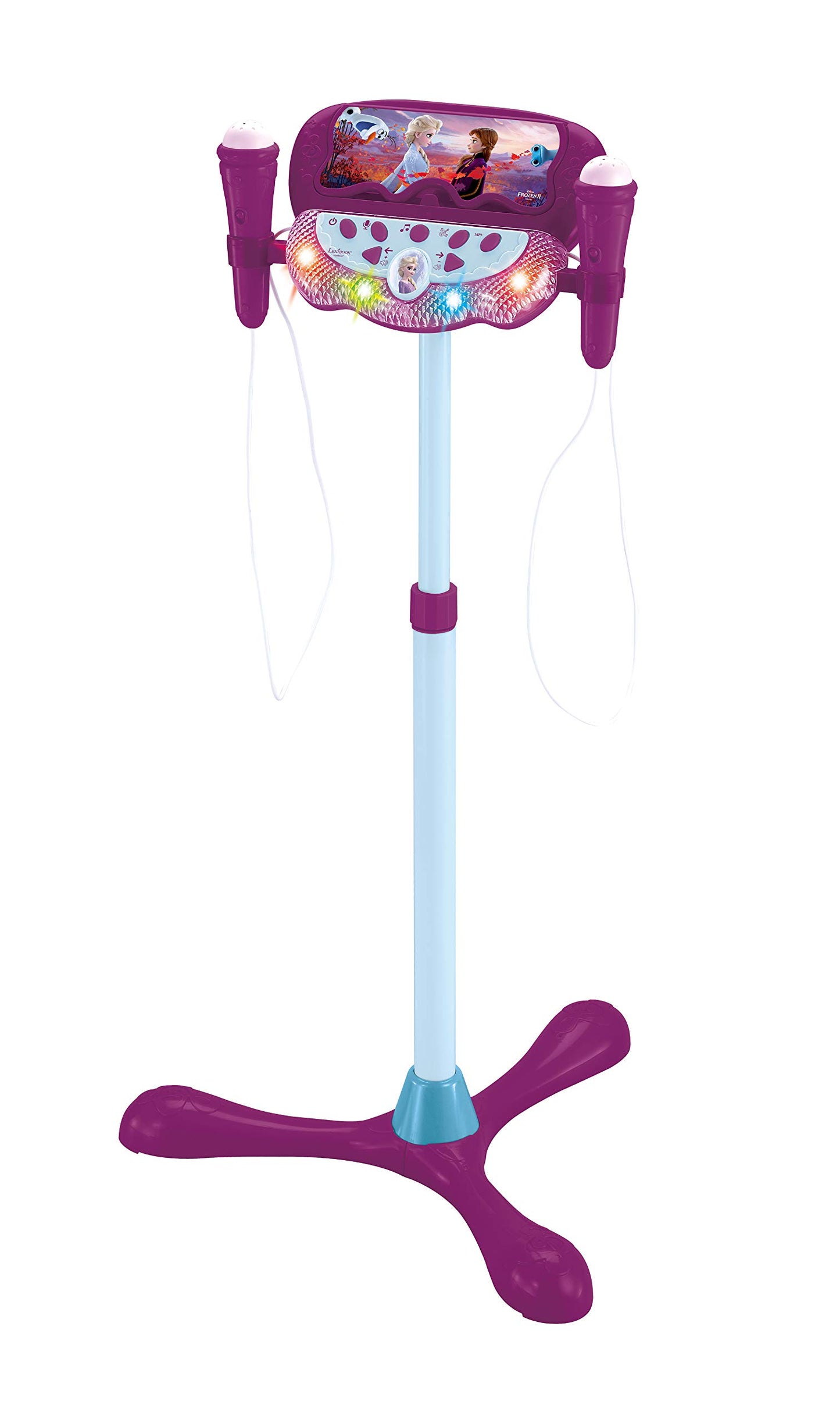 Jucarie Stand cu 2 Microfoane Lexibook Frozen