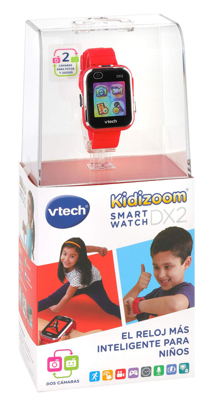VTech Kidizoom DX2 Ceas smartwatch, rosu
