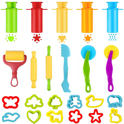AMSNINK Set 23 accesorii modelare plastilina