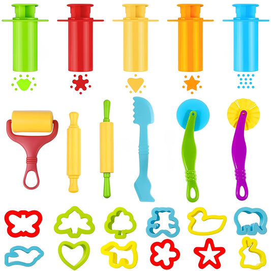 AMSNINK Set 23 accesorii modelare plastilina