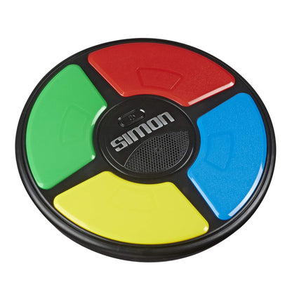 Hasbro Simon, Joc de Memorie Electronic Portabil cu Sunete și Lumini pentru Copii de Peste 8 Ani, Culori Asortate