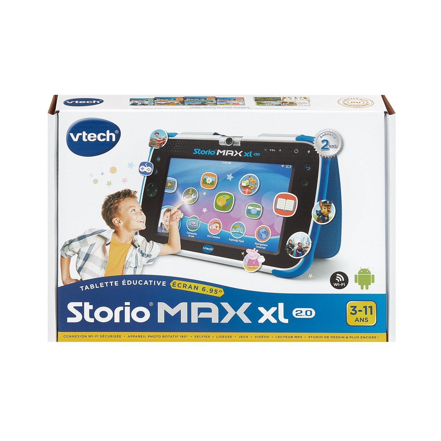VTech. Tableta Storio MAX XL 194675, Albastru, Standard