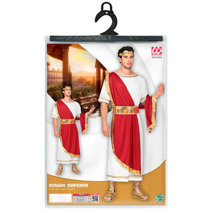 W WIDMANN MILANO Party Fashion Costum Împărat Roman pentru adulți, mărimea L
