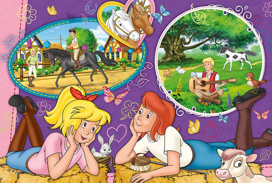 Schmidt 56321 Puzzle Bibi și Tina, 150 piese, 7+ ani