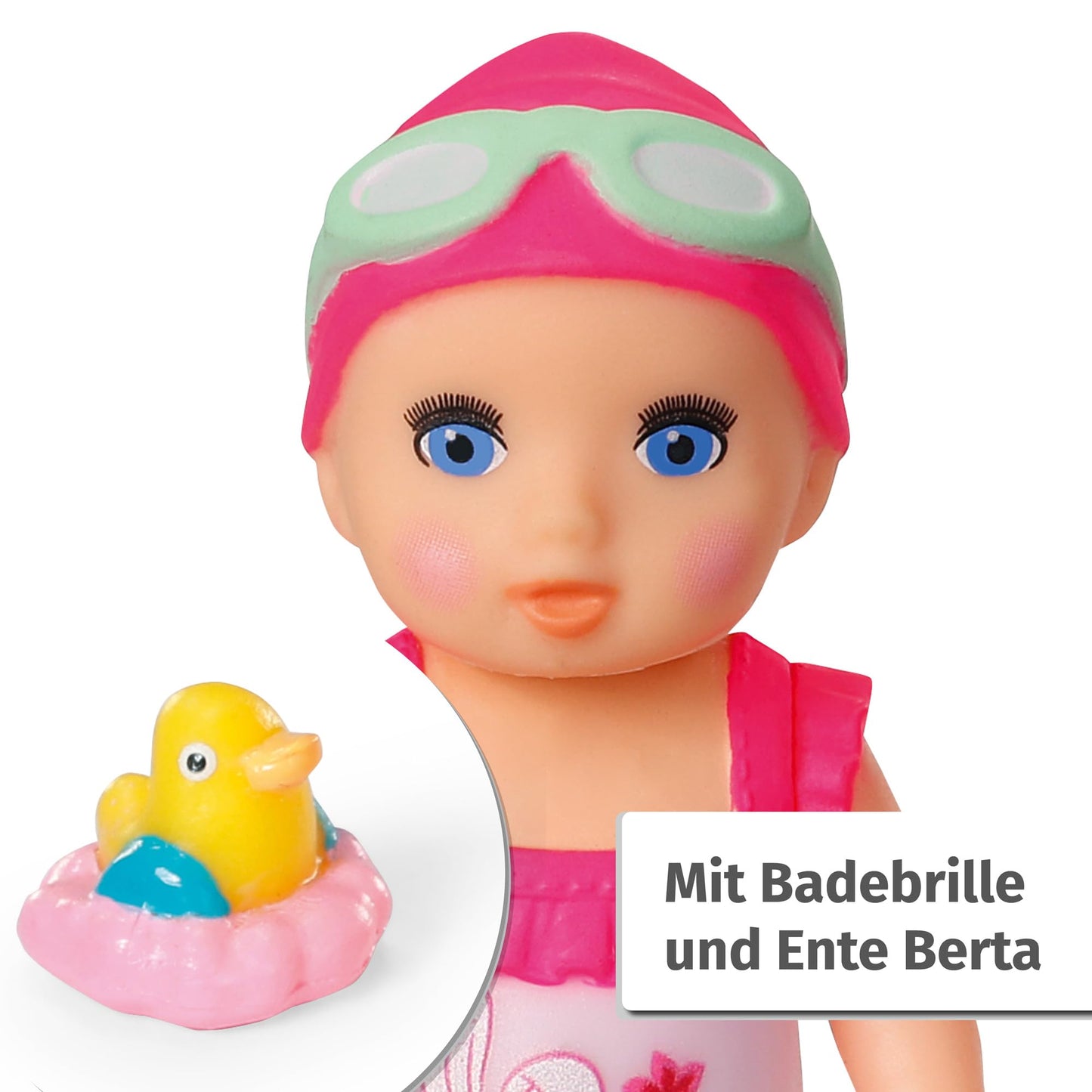 BABY Born Minis Set Joacă Cadă cu Păpușa Amy, 3+ ani