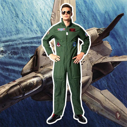 EraSpooky Costum pilot carnaval, adulți