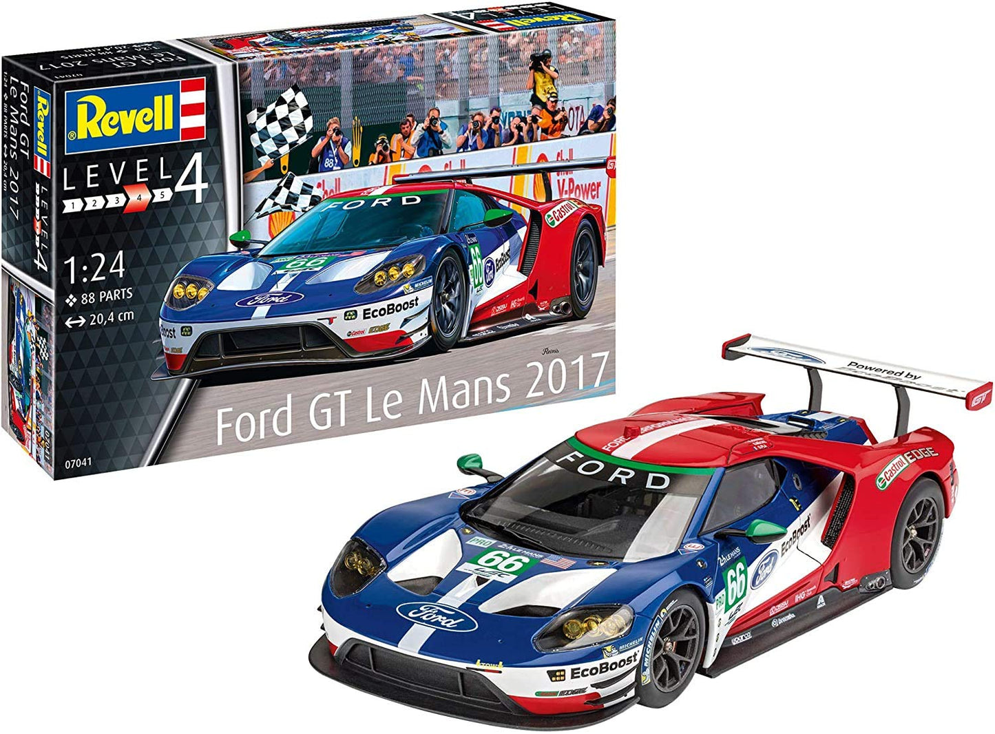 Revell 07041 Model Ford GT Le Mans 2017, 1:24
