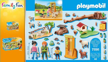 Playmobil Family Fun 71191 - Animalele de la Zoo