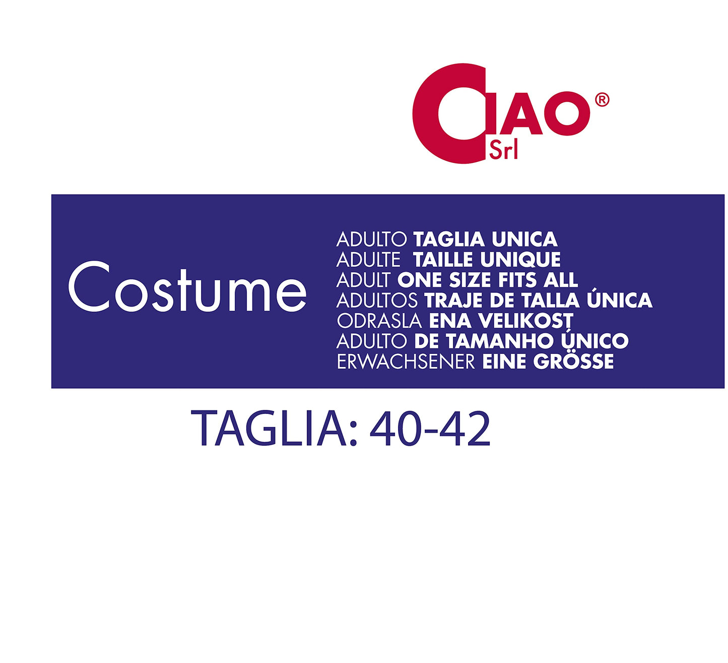 Ciao - Costum de Zână Zombie Sângeros (Mărime Unică 40-42)