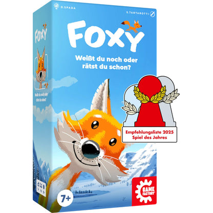Game Factory 646083 Foxy Joc Memorie Animale, 7+ ani